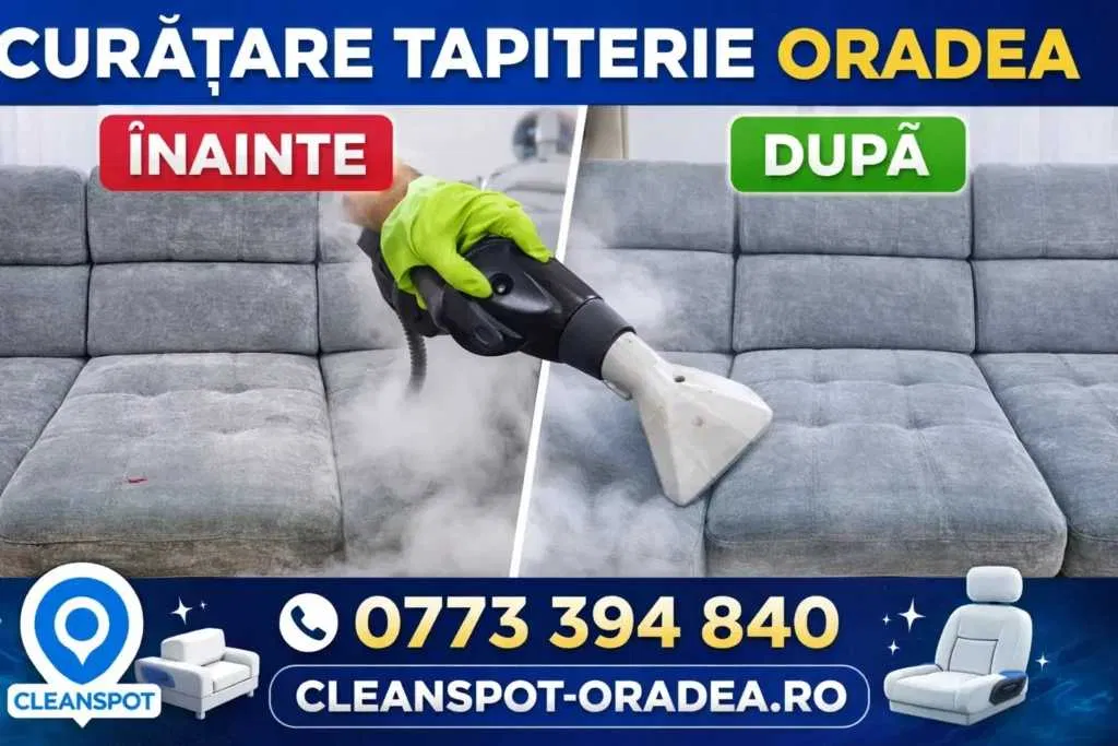 cleanspot oradea spalatorie curatare spalare canapele tapiterie auto saltele fotolii